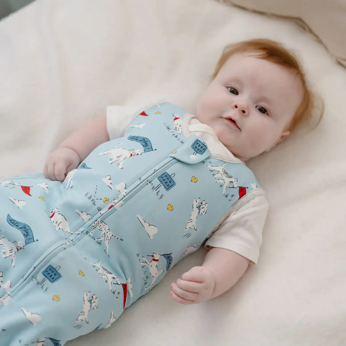Puppy Park Organic Cotton Swaddle Sleep Bag 1.0 TOG 0-6M