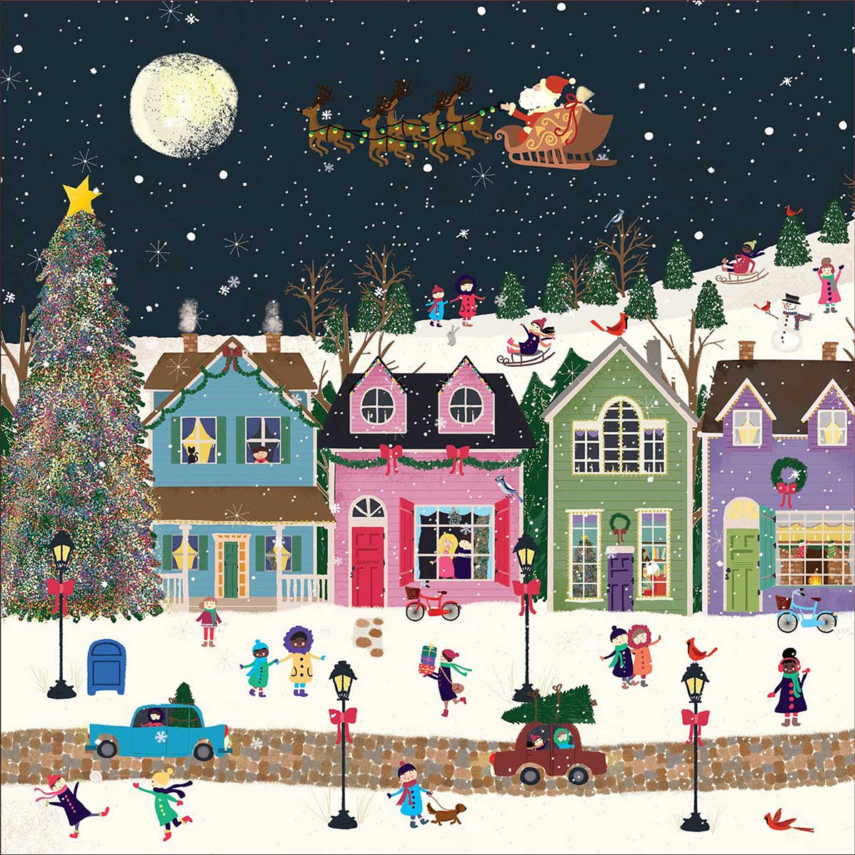 winter wonderland puzzle — little dinosaur kids boutique