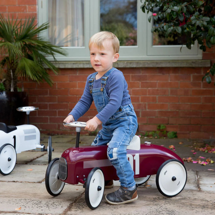 Ride On Car, Vintage Burgundy
