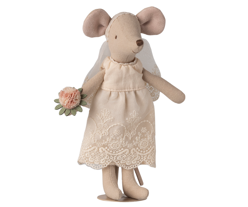 Wedding mice couple in box, Mum and dad