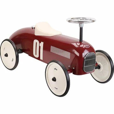 Ride On Car, Vintage Burgundy