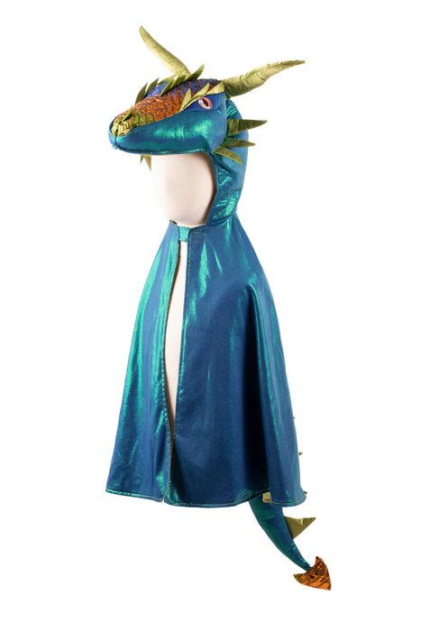 Emerald The Metallic Dragon Cape 5-6Y