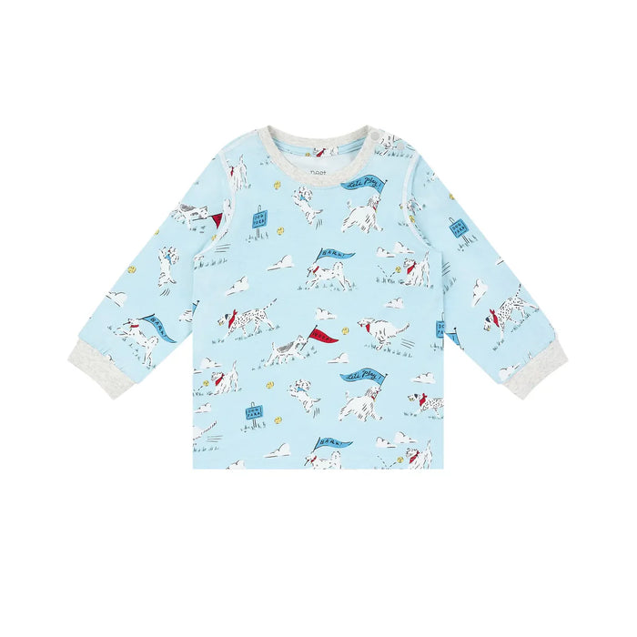Nest Designs-Long Sleeve PJ Set Puppy Park