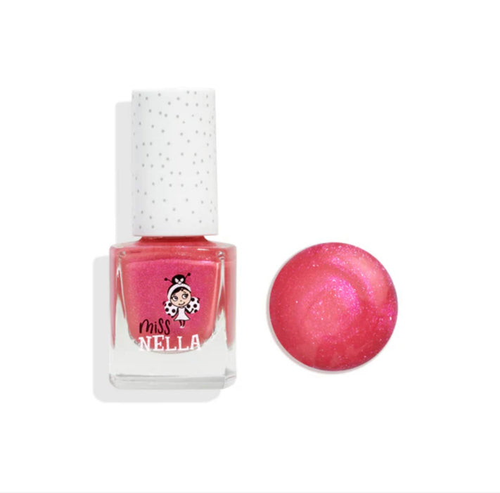 Peel Off Nail Polish - Tickle Me Pink - Shimmery Pink
