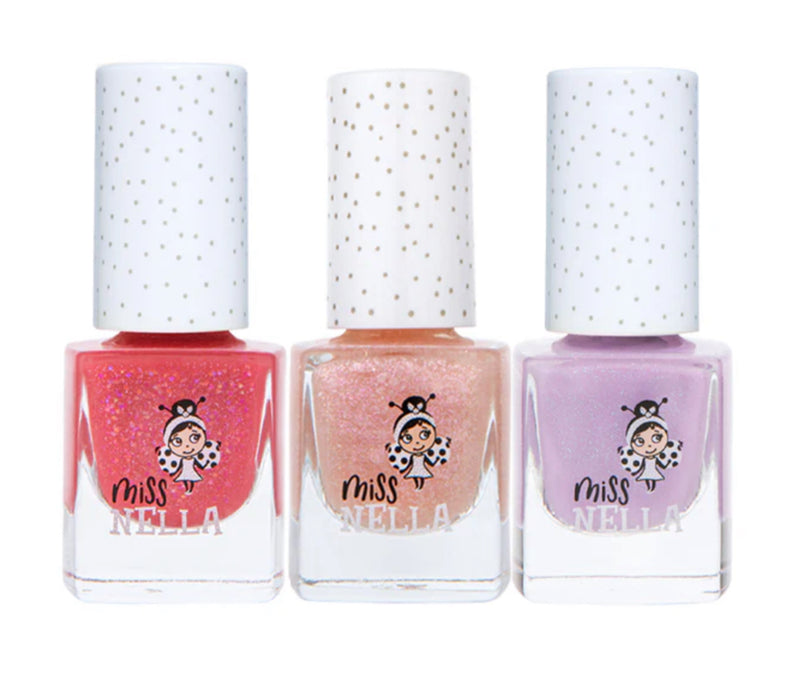 3-Pack Peel Off Nail Polish - Good Vibes - Summer