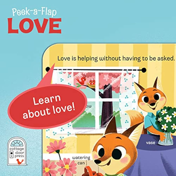 Peek-A-Flap LOVE Book
