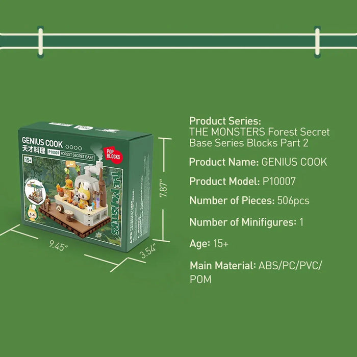 THE MONSTERS Forest Secret Base Series Blocks Part 2