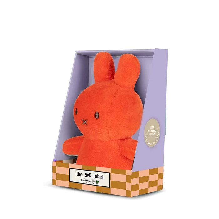 Plush MIFFY LUCKY in Giftbox Coral 4"