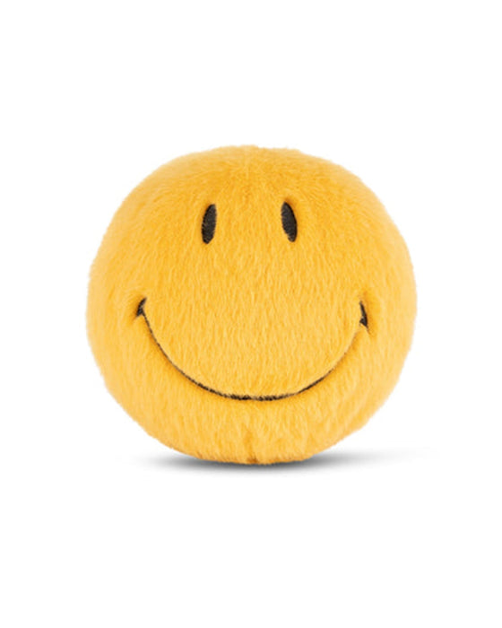 Plush Smiley ECO Fuzzy Yellow 5"