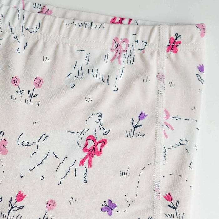 Doggie Meadow/Very Squirrelly Bamboo Girls Boy Short Underwear (2 Pack)