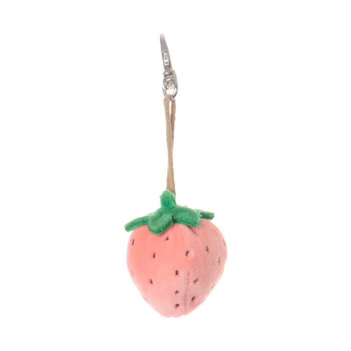 Strawberry Bag Charm Pink