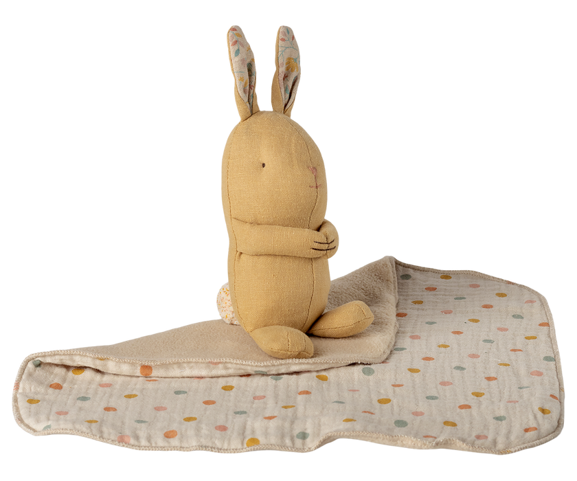 Lullaby friends, Bunny, Mini - Cream yellow