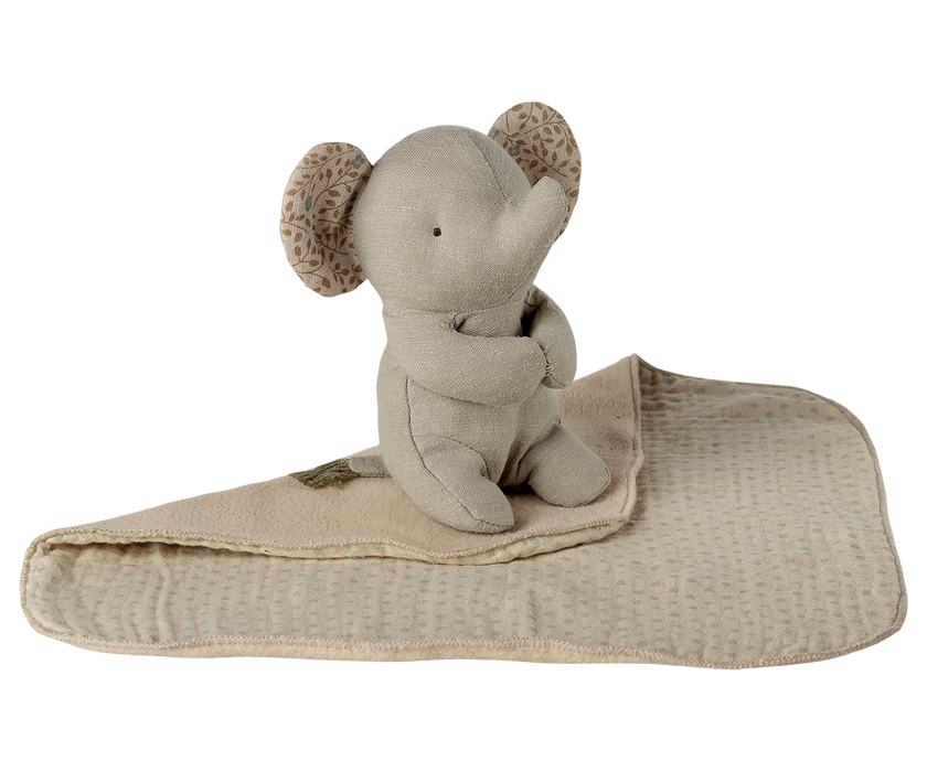 Lullaby friends, Elephant, Mini - Iron grey
