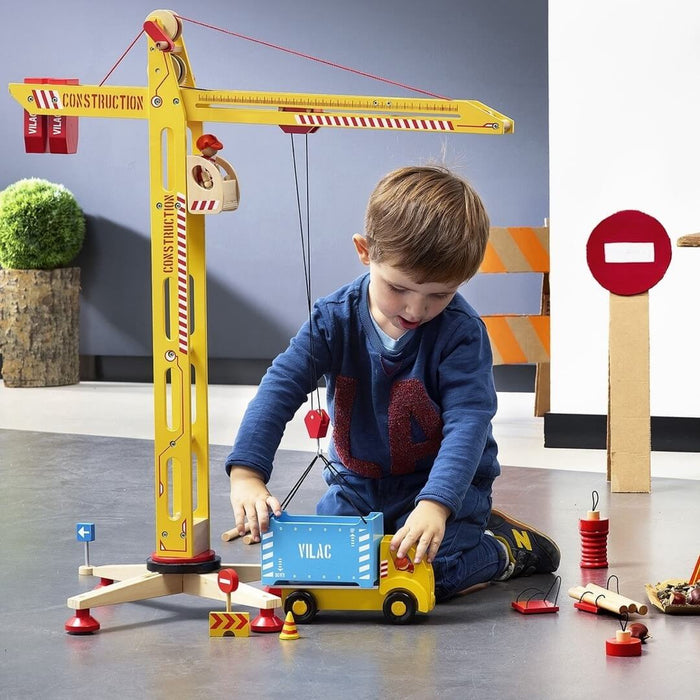 Large Wooden Crane Vilacity