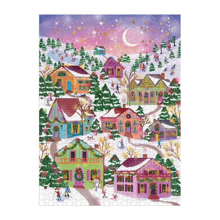 Joy Laforme Snowcap Village - 1000pc Jigsaw Puzzle
