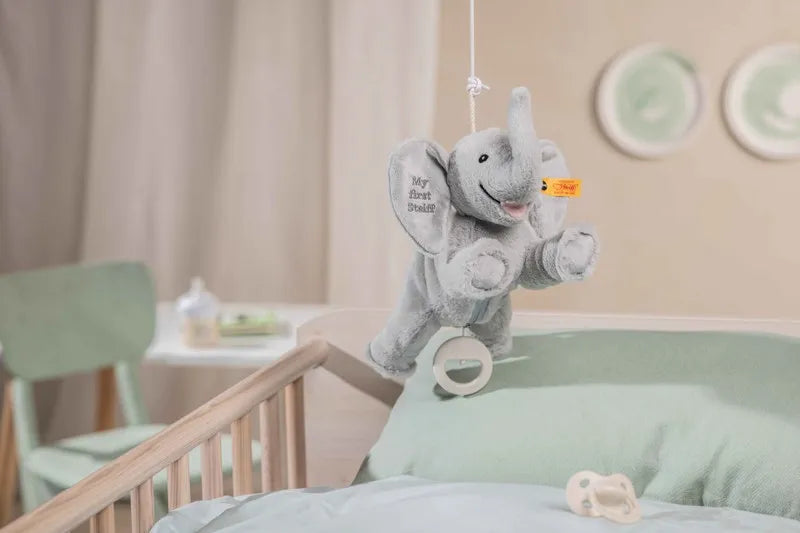 My first Steiff Ellie elephant music box