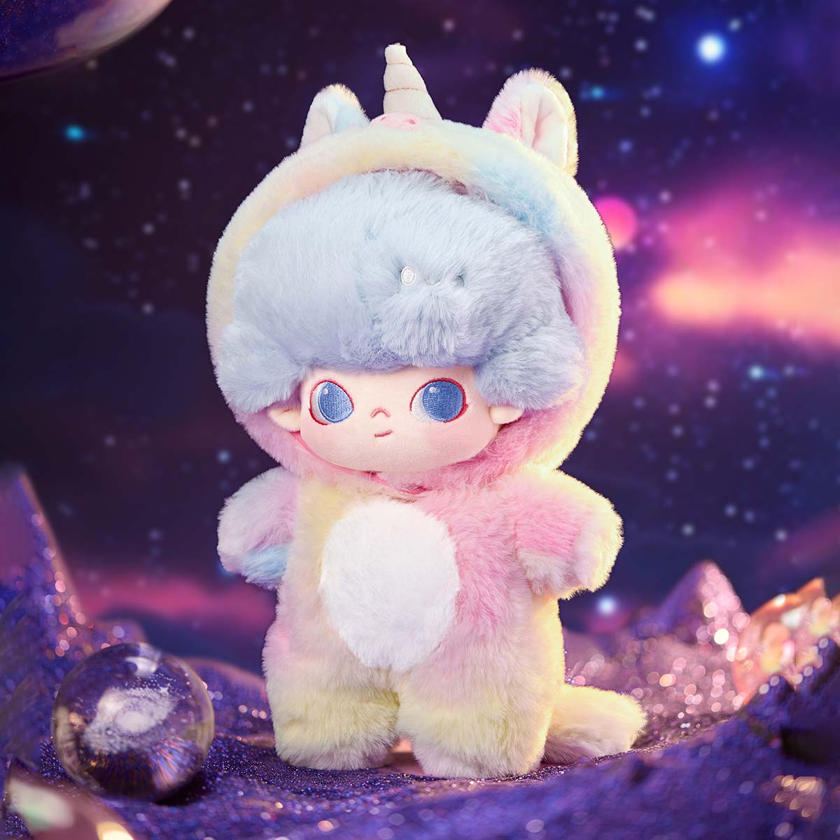 DIMOO: No One's Gonna Sleep Tonight Series-20cm Cotton Doll (Unicorn ...