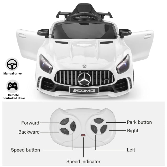 Mercedes-Benz AMG GTR 12V Ride on Car with Remote Control, Licensed