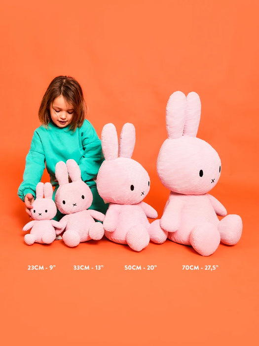 Miffy ECO Corduroy Plush Pumpkin