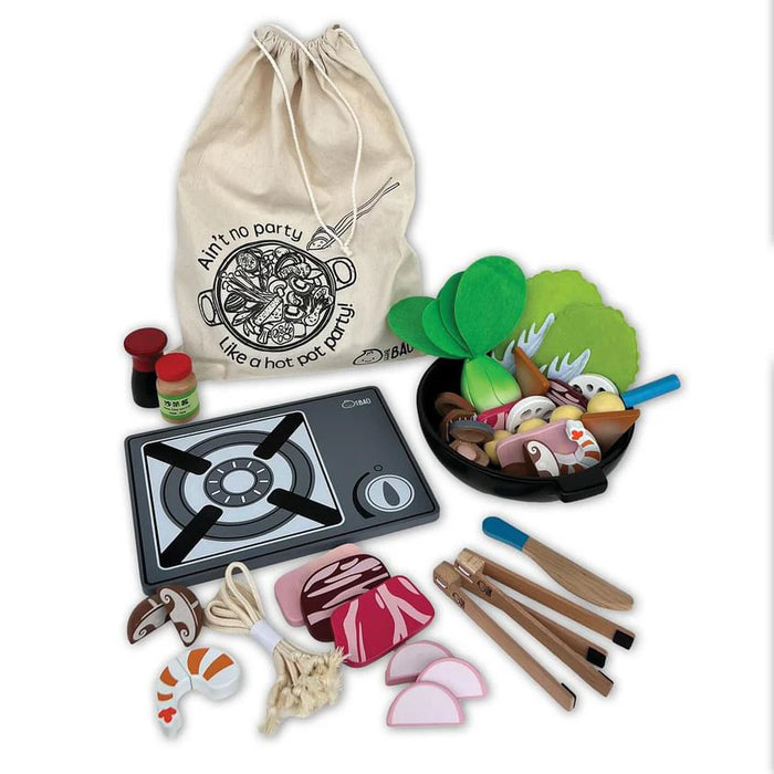 Wooden and Magnetic Hot Pot Toy Set
