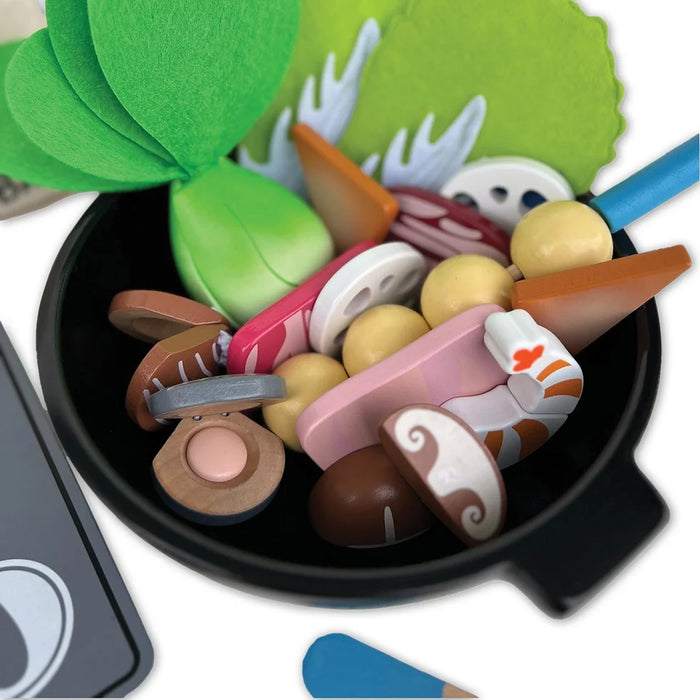 Wooden and Magnetic Hot Pot Toy Set