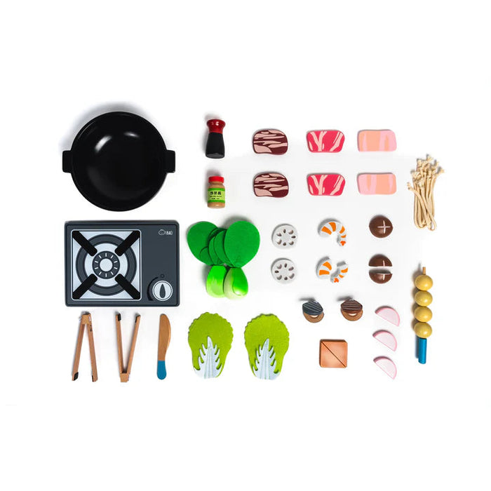 Wooden and Magnetic Hot Pot Toy Set