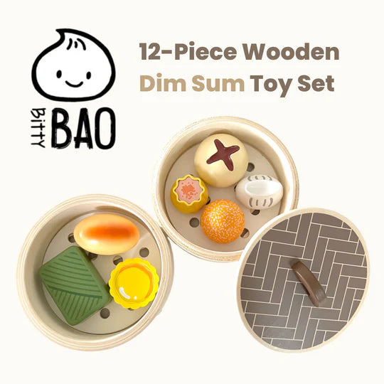 Wooden Dim Sum Toy Set