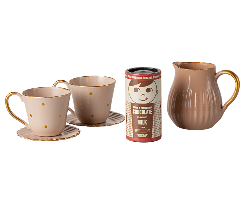 Hot chocolate set, Mini