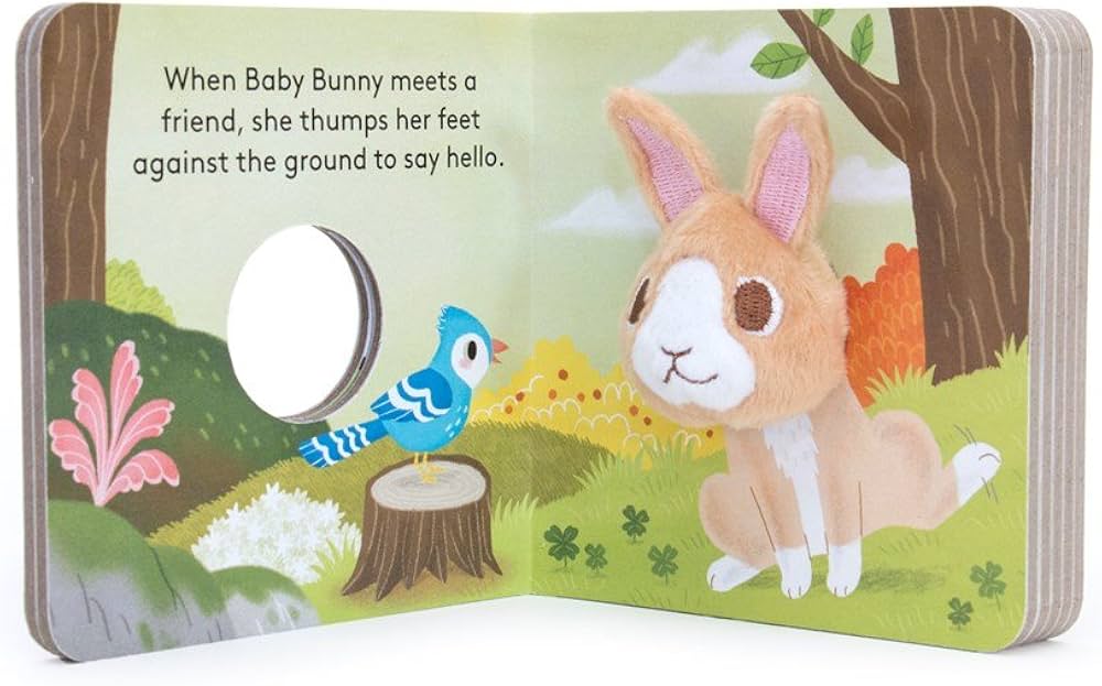 Baby Bunny Finger Puppet Book