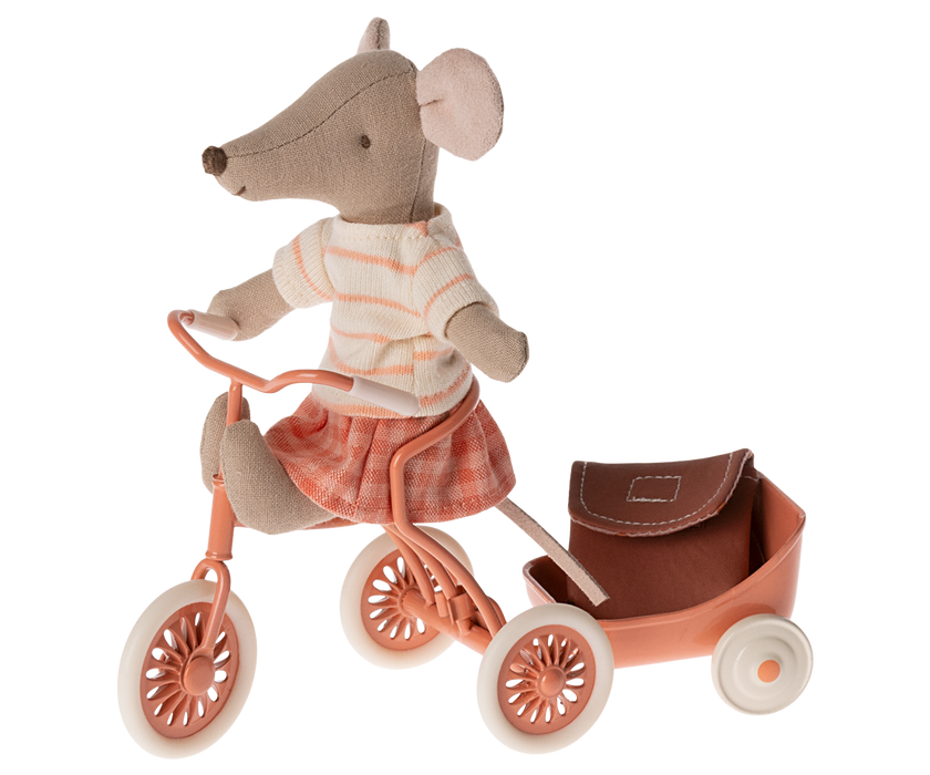 Big Sister, Tricycle Mouse, - Coral