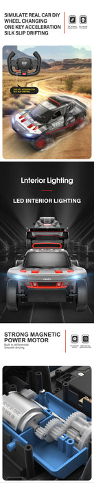 AUDI RS Q e-tron RC Car 1/14 Scale Licensed Remote Control Toy Car by Rastar