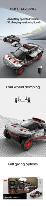 AUDI RS Q e-tron RC Car 1/14 Scale Licensed Remote Control Toy Car by Rastar