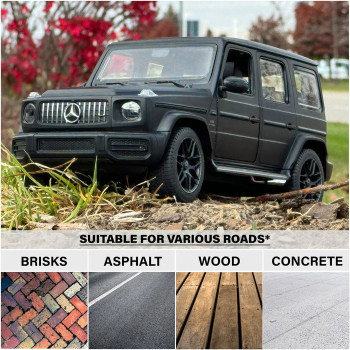 Mercedes-Benz AMG G63 RC Car 1/14 Scale Licensed Remote Control Toy Car with Open Doors and Working Lights by Rastar