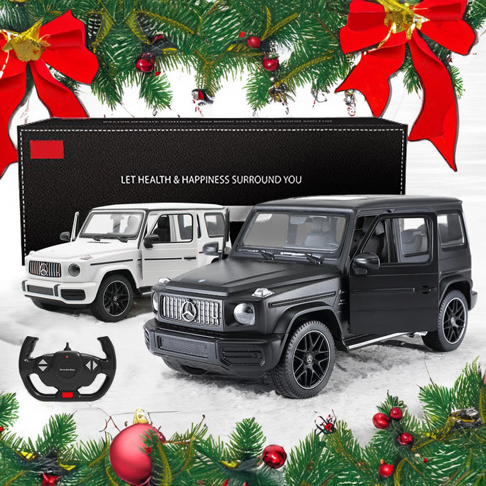 Mercedes-Benz AMG G63 RC Car 1/14 Scale Licensed Remote Control Toy Car with Open Doors and Working Lights by Rastar