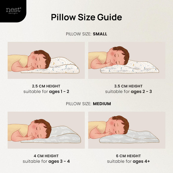 Very Squirrelly Bamboo Jersey Nook Toddler Pillow with Pillowcase