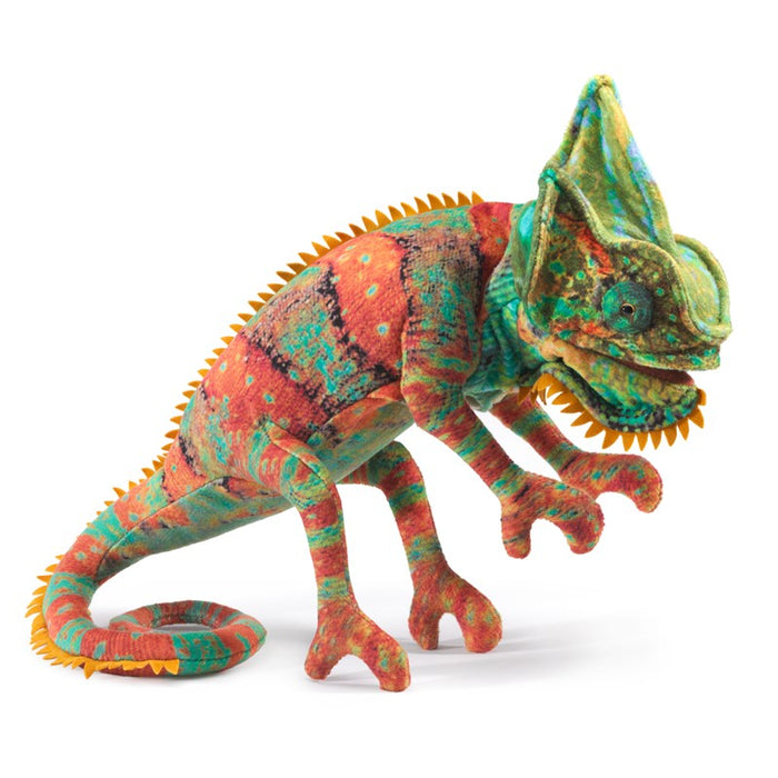 SMALL Chameleon Puppet