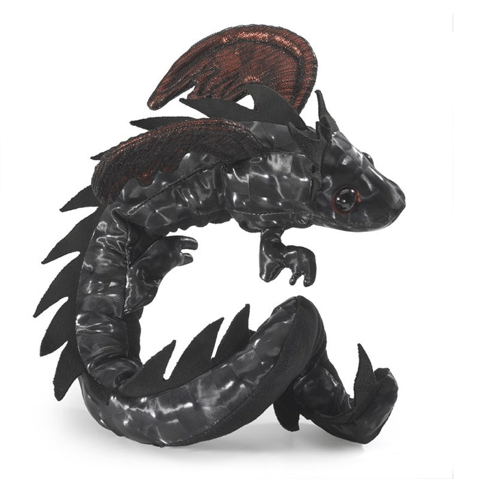 Dragon Wristlet MIDNIGHT Puppet