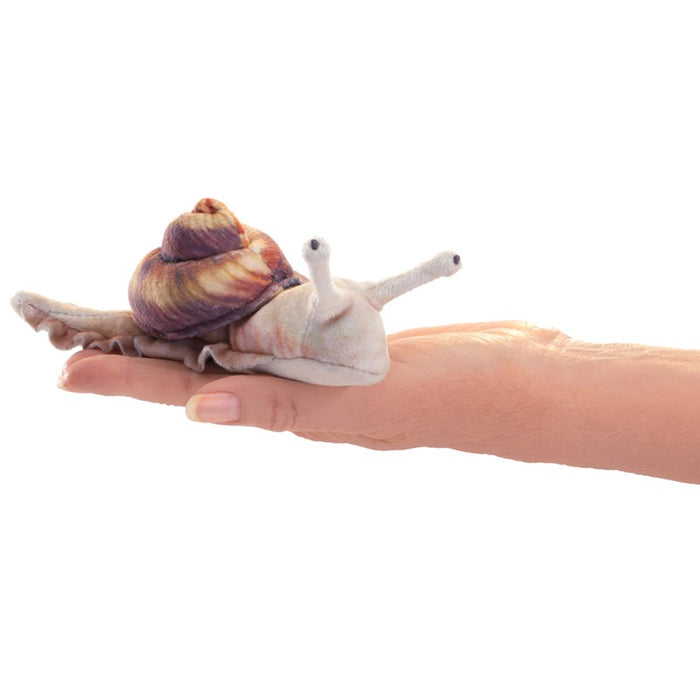 Mini Snail Finger Puppet / Escargot