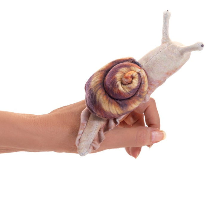 Mini Snail Finger Puppet / Escargot