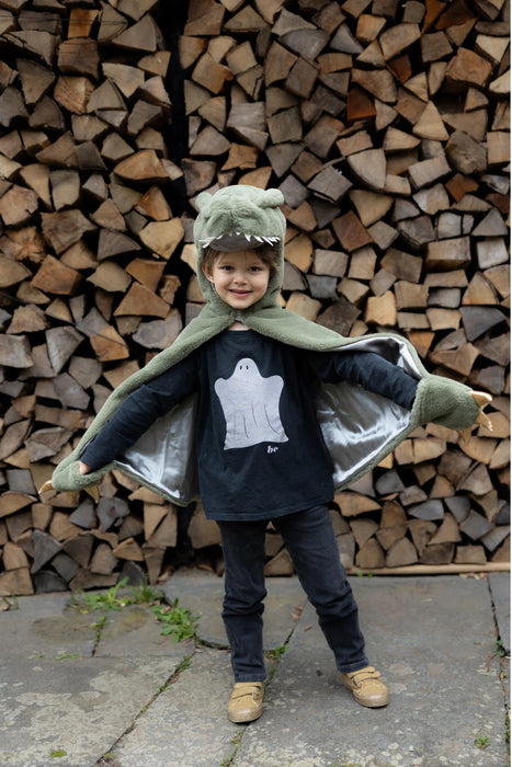 Green T-Rex Cuddle Cape 5-6Y
