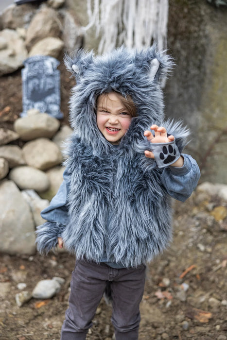 Big Bad Wolf Vest with Gloves 5-6Y