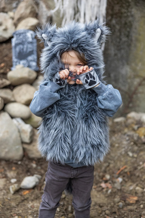 Big Bad Wolf Vest with Gloves 5-6Y
