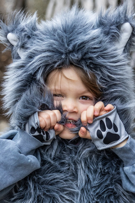 Big Bad Wolf Vest with Gloves 5-6Y