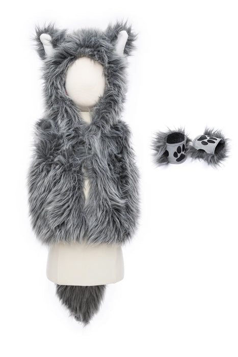 Big Bad Wolf Vest with Gloves 3-4Y