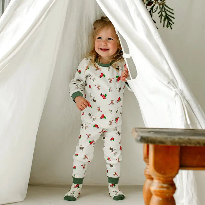 Organic Cotton Long Sleeve Two-Piece PJ Set (18-24M)