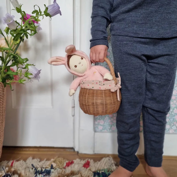 Dinky Dinkums - Fluffle Family - Bella Bunny - Rose Pink