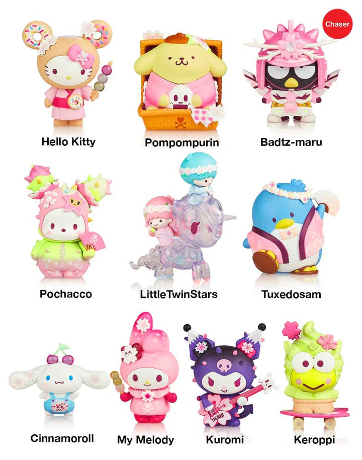 Hello Kitty きゃらンプ　３つセット tokidoki x Hello Kitty and Friends Series 3 Blind Box