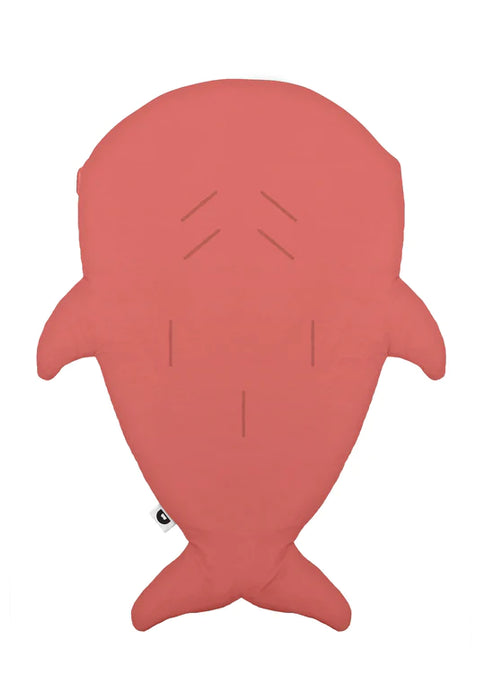 Shark Footmuff for babies - Terracota & Rainbows ( Mid Season )