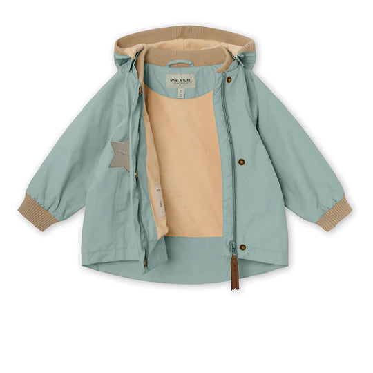 WAI FLEECE LINED SPRING JACKET. GRS-Gray Mist