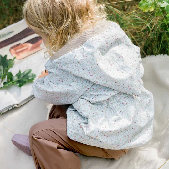 WAI FLEECE LINED PRINTED SPRING JACKET. GRS- PRINT Summer Pear